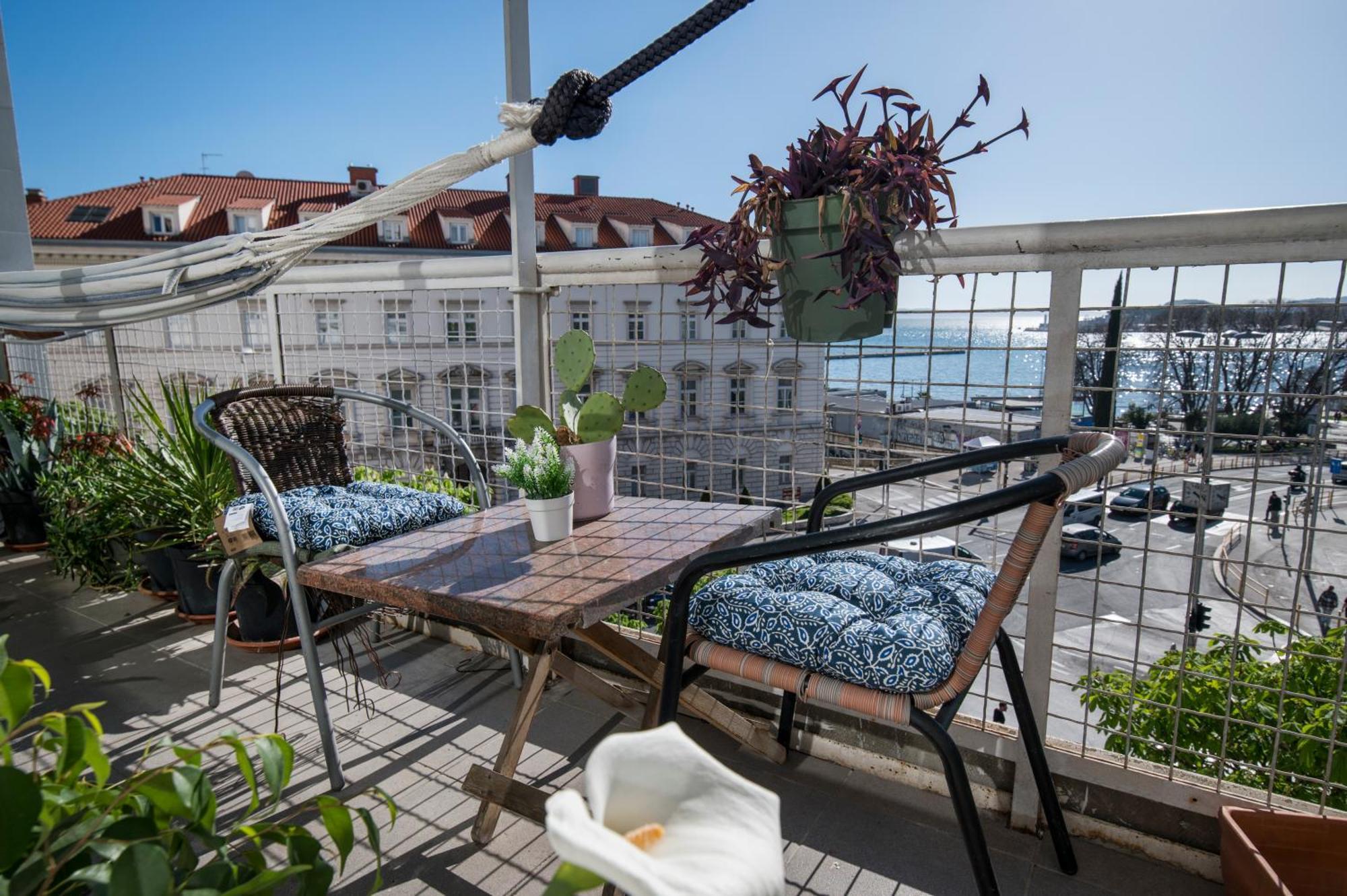 Split Sea View Centar Xxl Apartment Luaran gambar
